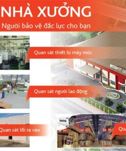 Giải pháp camera nhà xưởng