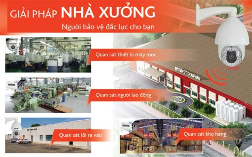Giải pháp camera nhà xưởng