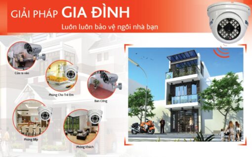 Giải pháp camera giám sát cho gia đình