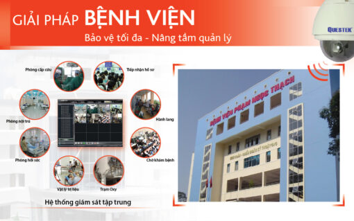 Giải pháp camera cho bệnh viện